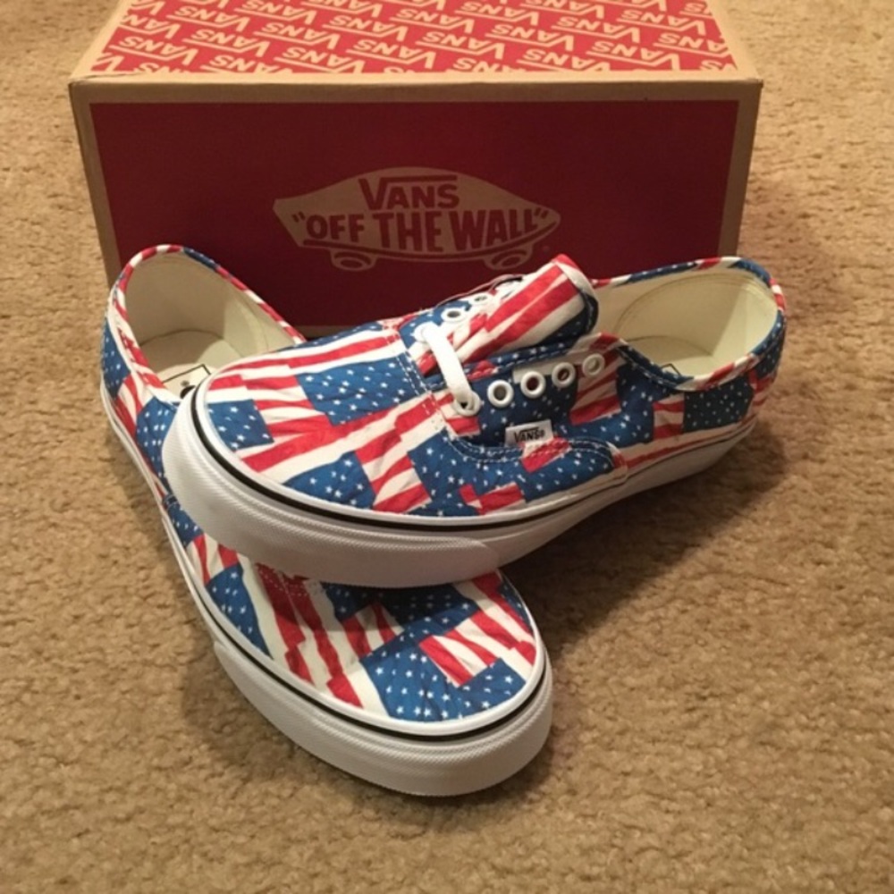 Vans Authentic Free Flag Sneakers